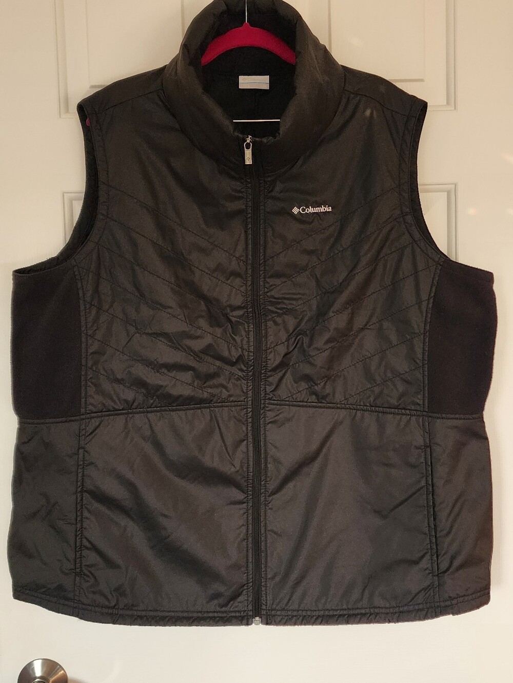 Columbia Sportswear Black Quilted Vest Hiking 2X